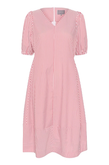 Kleid Casual fit White/Red Stripe white red - Image 4