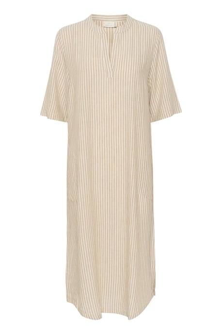 Kleid Relaxed fit Chinchilla/Chalk Stripe multicolour - Image 5