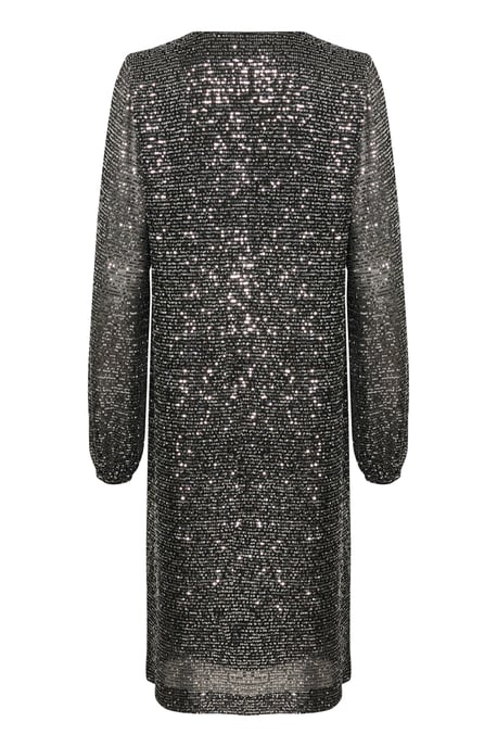 Jerseykleid A-shape Silver Sequin - Image 5