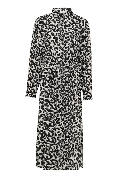 Kleid Baggy fit White/Black Leopard white black - Image 4