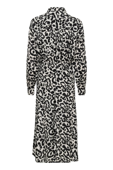 Kleid Baggy fit White/Black Leopard white black - Image 5