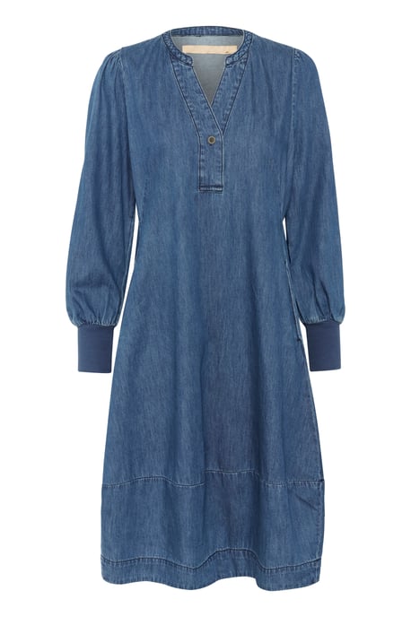 Kleid Casual Fit Dunkelblau Waschung dark blue - Image 4