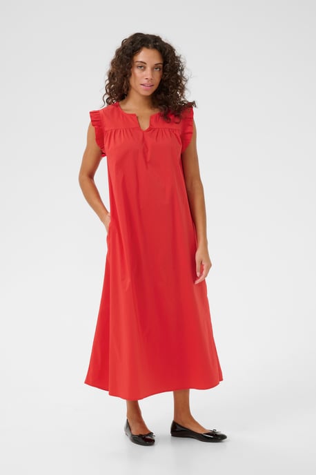 Kleid Relaxed fit Fiery Red - Image 2