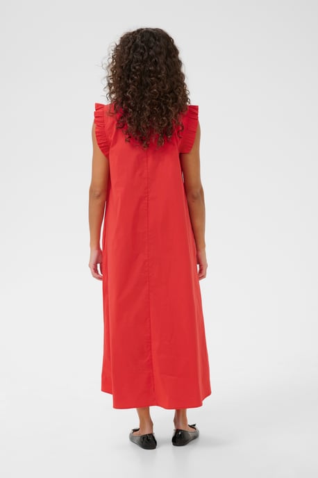 Kleid Relaxed fit Fiery Red - Image 3