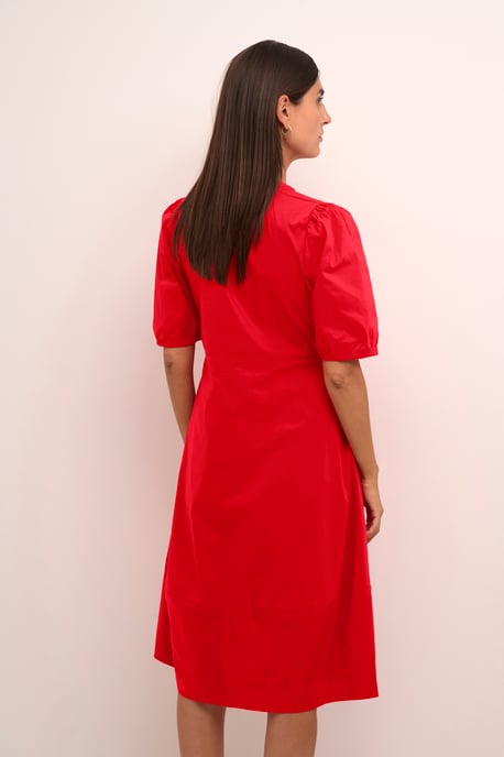 Kleid Casual Fit Feurig Rot red - Image 3