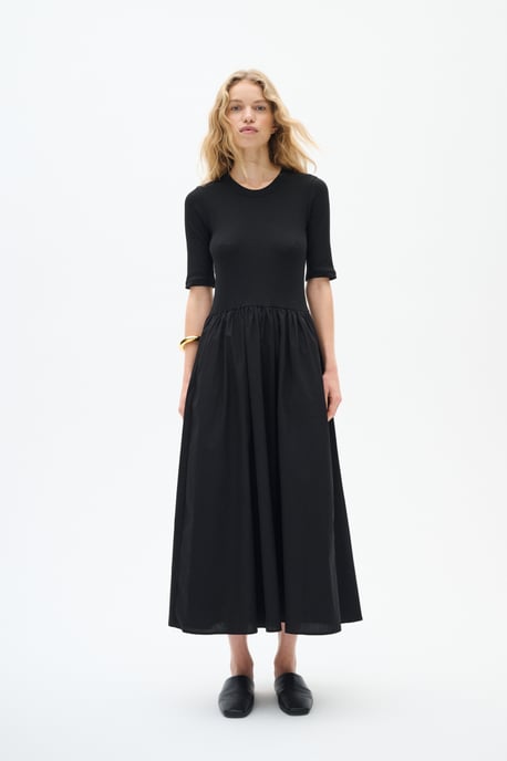Kleid Gerade Passform Black - Image 2
