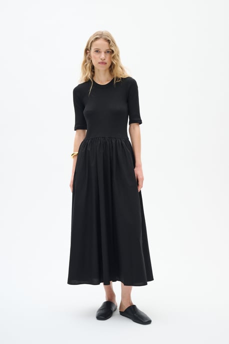 Kleid Gerade Passform Black - Image 5