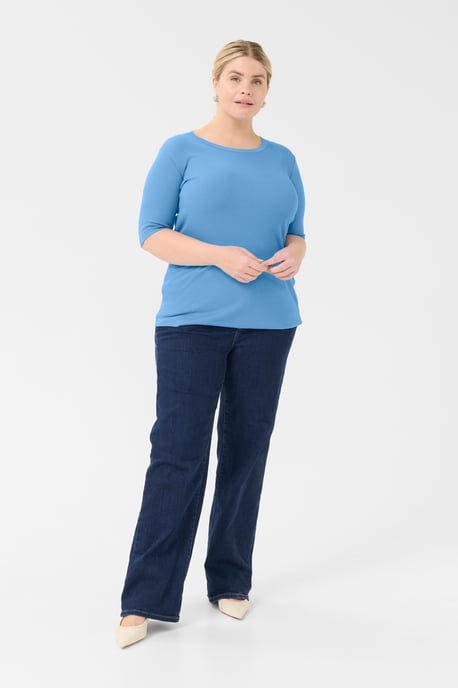 T-shirt Tight fit Ebb and Flow blue - Image 1