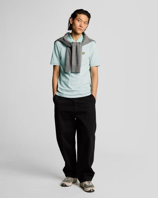 Lyle & Scott Plain Poloshirt - Grün - Image 2