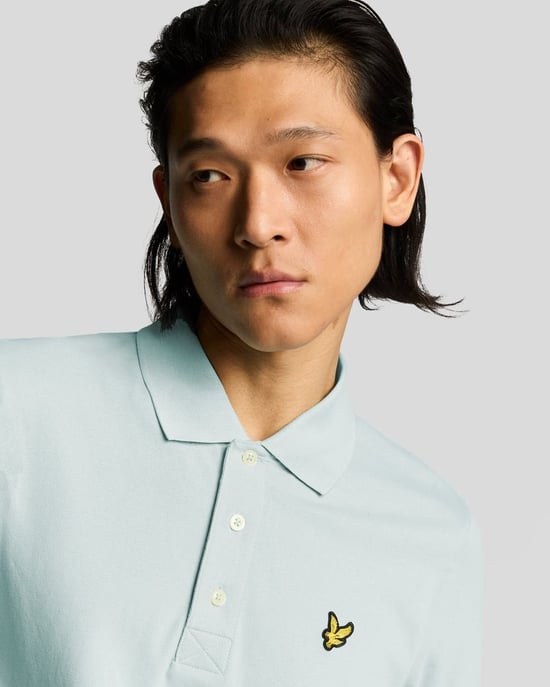 Lyle & Scott Plain Poloshirt - Grün - Image 4