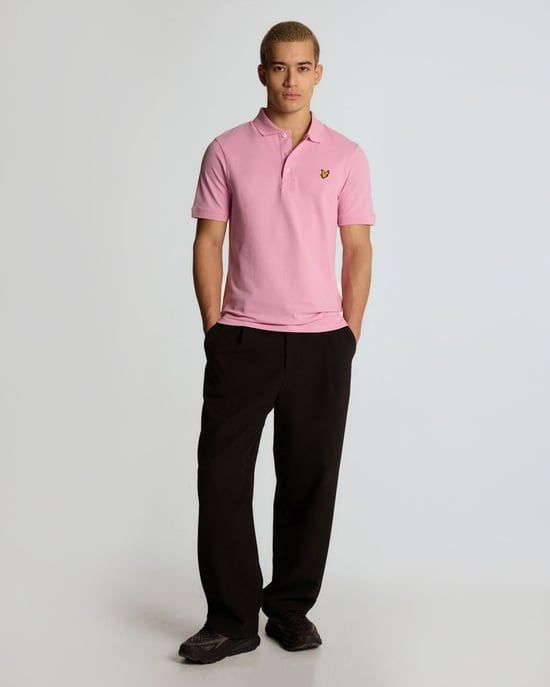 Lyle & Scott Plain Poloshirt - Rosa - Image 2