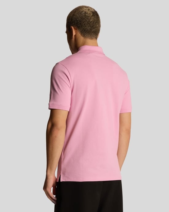 Lyle & Scott Plain Poloshirt - Rosa - Image 3