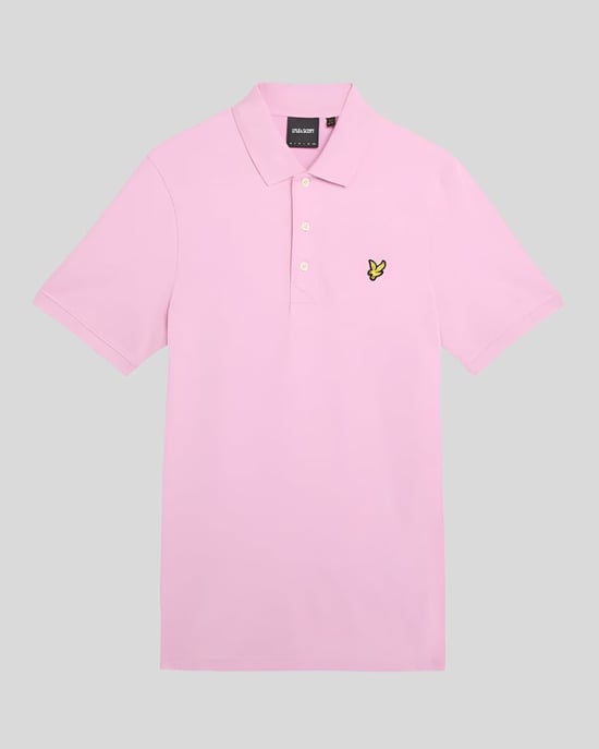 Lyle & Scott Plain Poloshirt - Rosa - Image 5