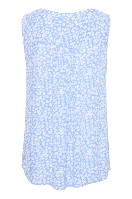 Ärmellose Bluse Regular fit Vista Blue / Chalk Flower floral - Image 5