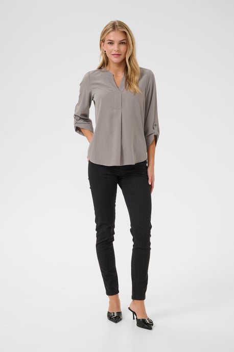 Kurzarm-Bluse Regular fit Steeple Gray grey - Image 2