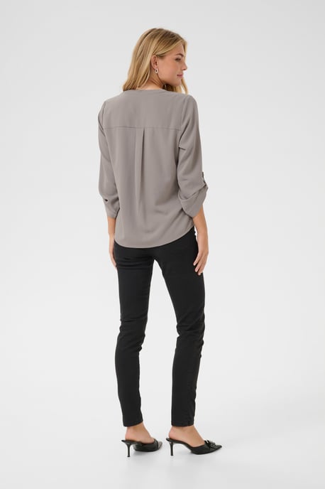 Kurzarm-Bluse Regular fit Steeple Gray grey - Image 4