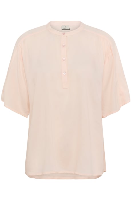 Kurzarm-Bluse Casual fit Crystal Pink rose - Image 4