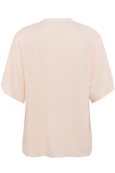 Kurzarm-Bluse Casual fit Crystal Pink rose - Image 5