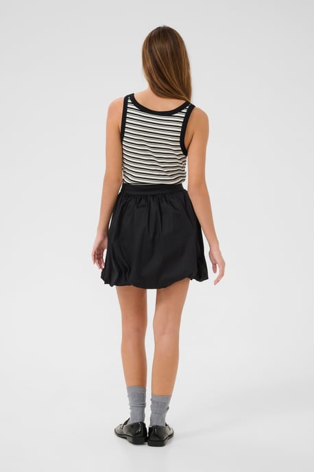 Jerseytop Slim fit Ova black stripe black white - Image 2