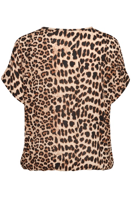 Ärmellose Bluse Loose fit Classic Leopard - Image 5