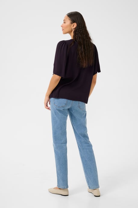Kurzarm-Bluse Loose fit Dawn Purple - Image 4