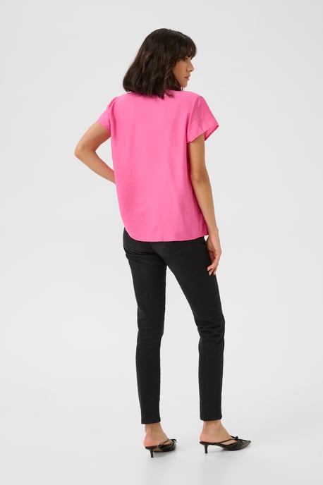 Kurzarm-Bluse Regular fit Azalea Pink CC pink - Image 2