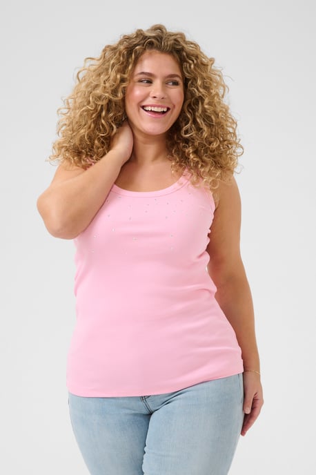 Jerseytop Tight fit Prism Pink rose - Image 3
