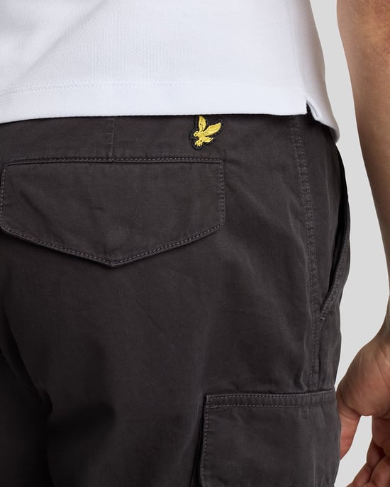 Lyle & Scott Cargo-Shorts – Dunkelgrau - Image 4