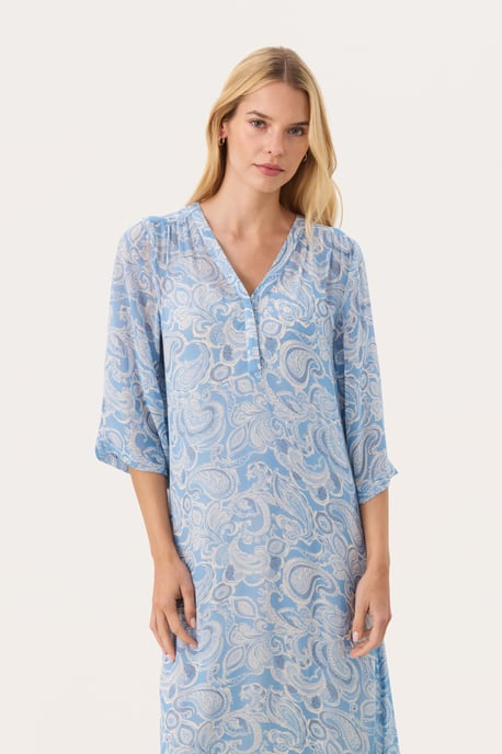 Kleid Gerade Passform Silver Lake Paisley Print blue multi - Image 2