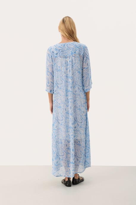 Kleid Gerade Passform Silver Lake Paisley Print blue multi - Image 3