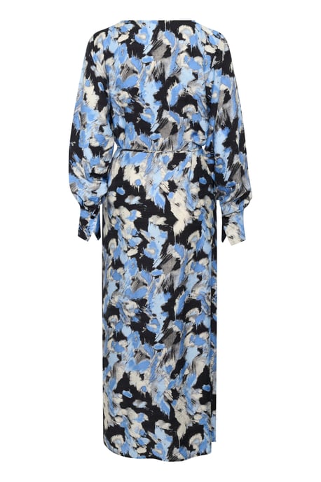 Kleid Loose fit Black/Blue Graphic Strokes - Image 5