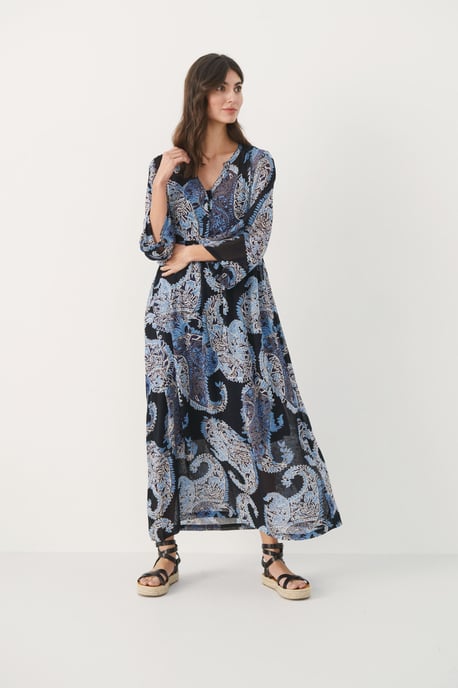 Kleid Relaxed fit Dark Navy Paisley dark blue - Image 2