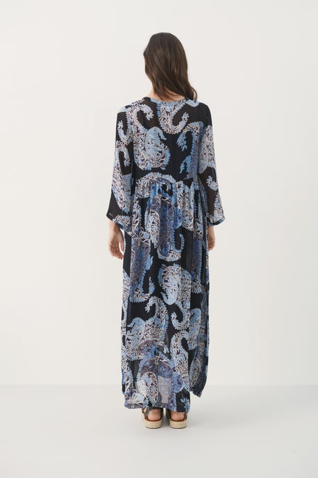 Kleid Relaxed fit Dark Navy Paisley dark blue - Image 3