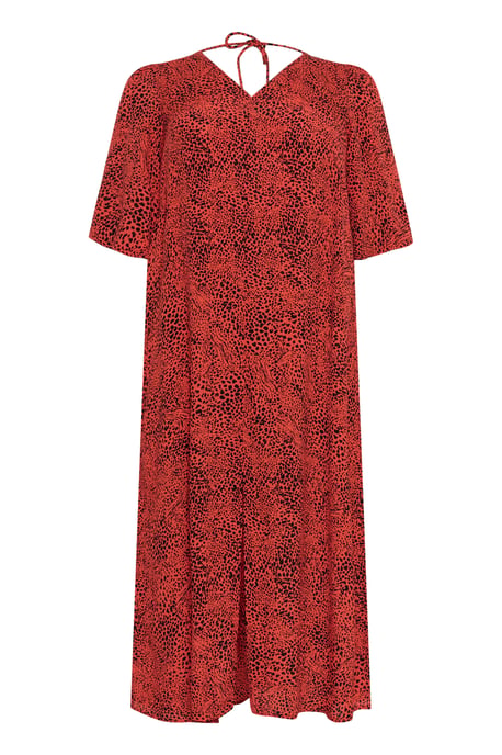 Kleid A-shape Grenadine Graphic Animal multicolour - Image 4