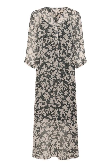 Kleid Gerade Passform Black Stitch Leaf print black multi - Image 5