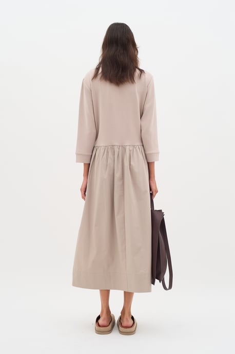 Jerseykleid Relaxed fit Clay beige - Image 3
