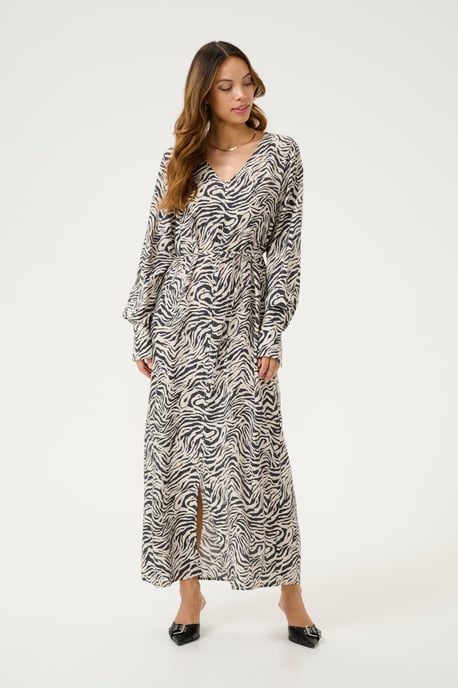 Kleid Loose fit Black Oyster/Moonstruck Animal dark grey - Image 1