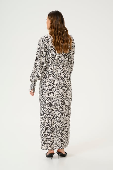 Kleid Loose fit Black Oyster/Moonstruck Animal dark grey - Image 3
