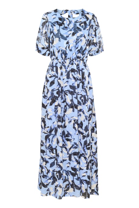 Kleid Regular fit Blue Flower Print - Image 4