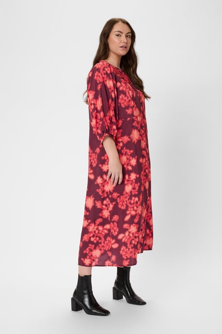 Kleid Regular fit Red Tone Graphic Print - Image 4