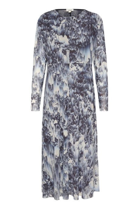 Jerseykleid A-shape Dark Navy Landscape Print multicolour - Image 4