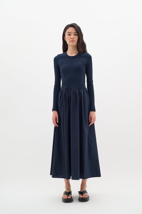 Kleid Slim fit Marine Blue - Image 3
