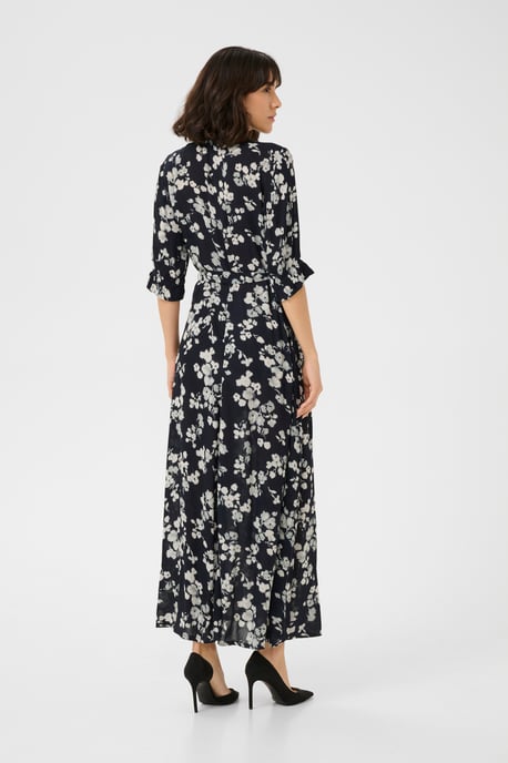 Kleid Regular fit Marine Flower dark blue - Image 3