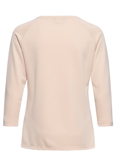 Queen Kerosin Damen Langarmshirt California ecru - Image 2