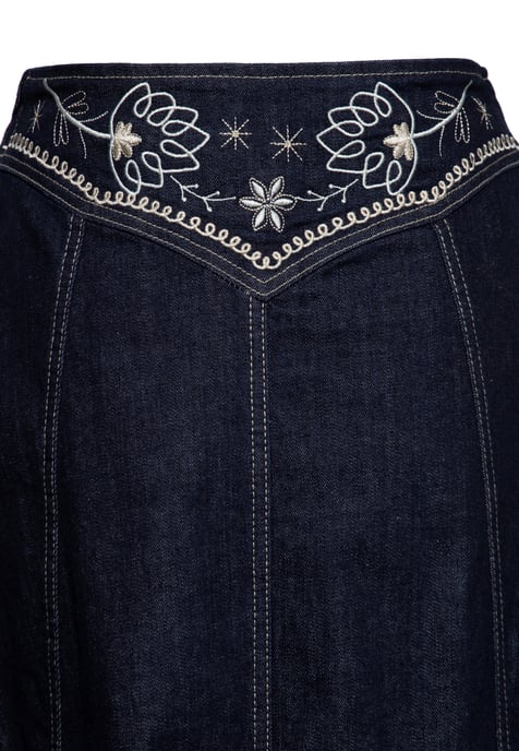Queen Kerosin Damen Western Swingrock Denim - Image 4