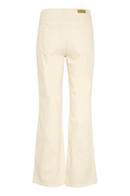 Jeans Gerade Passform Creme - Image 5