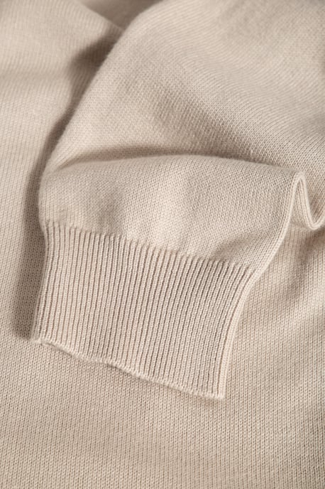 Way of Glory Herren WAY OF GLORY Herren Pullover mit V-Ausschnitt ecru - Image 5