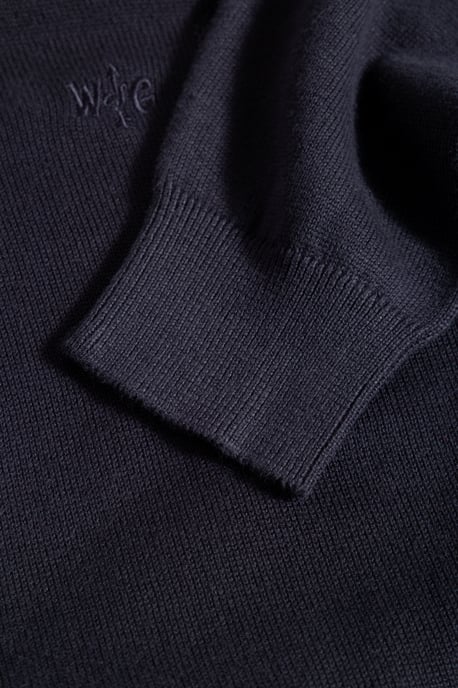 Way of Glory Herren WAY OF GLORY Herren Pullover mit V-Ausschnitt navy - Image 5
