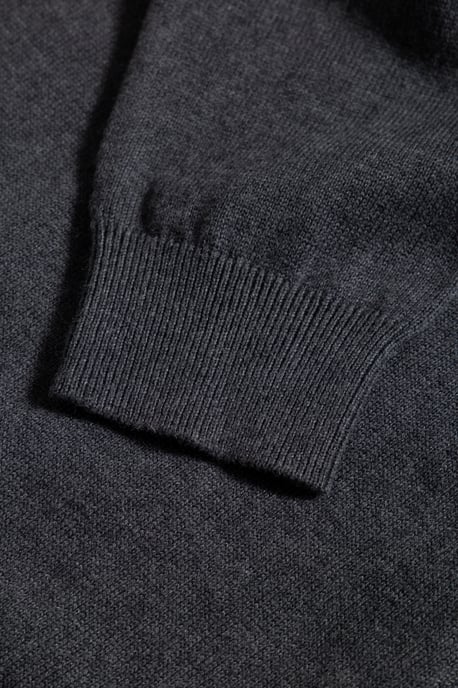 Way of Glory Herren WAY OF GLORY Herren Pullover mit V-Ausschnitt anthrazit - Image 5