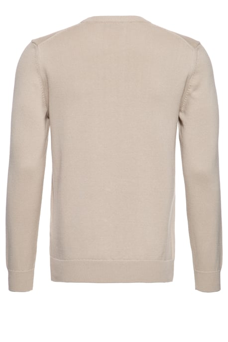 Way of Glory Herren WAY OF GLORY Herren Pullover mit Rundhals-Ausschnitt ecru - Image 3